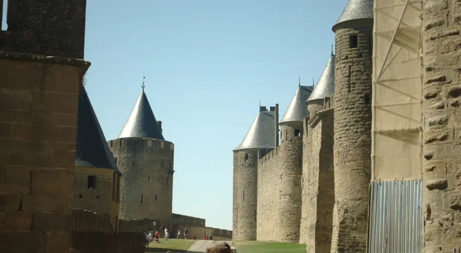 Lices hautes et tour de la Vade