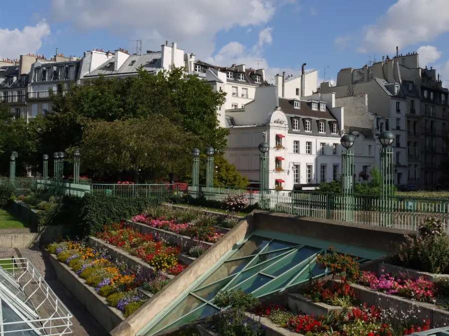 Jardin des Halles