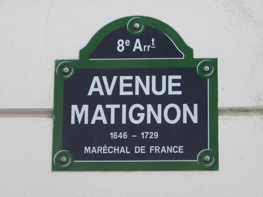 Avenue Matignon